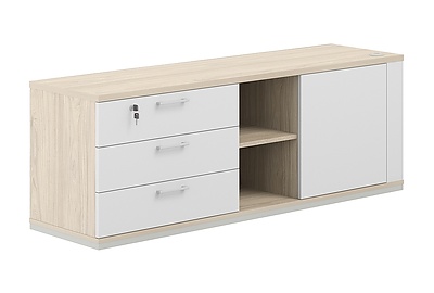Тумба для документов опорная левая Allegro cabinet AG.295.AR.AR.WH.L - фото товара 1 из 3