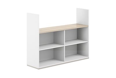 Стеллаж комбо Allegro AG.251.WH.WH.AR - фото товара 1 из 3