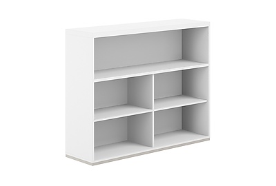 Стеллаж комбо с топом и экраном Allegro AG.251.101.671.WH - фото товара 1 из 2
