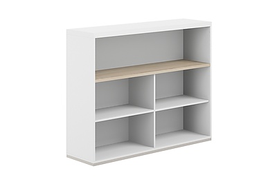Стеллаж комбо с топом и экраном Allegro AG.251.201.671.WH - фото товара 1 из 3