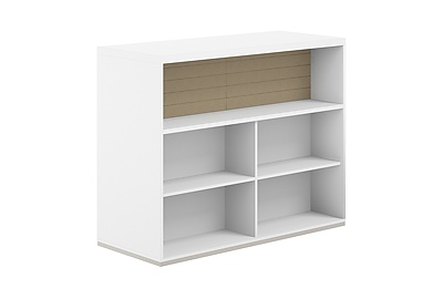 Стеллаж комбо с топом и высоким тканевым экраном Allegro AG.254.101.664.BG - фото товара 1 из 2