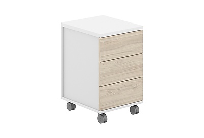 Тумба для документов мобильная Allegro AG.272.WH.WH.AR - фото товара 1 из 3