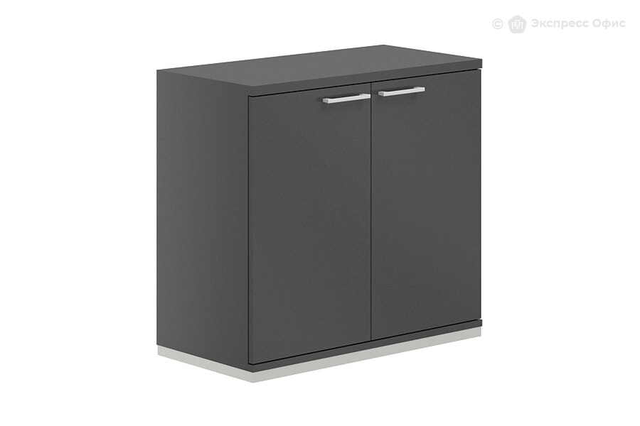  Шкаф для документов низкий Allegro AG.204.AN.AN.AN Антрацит - фото товара 1 из 1