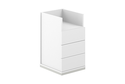 Тумба для документов приставная без топа Allegro AG.284.WH.WH.WH - фото товара 1 из 2