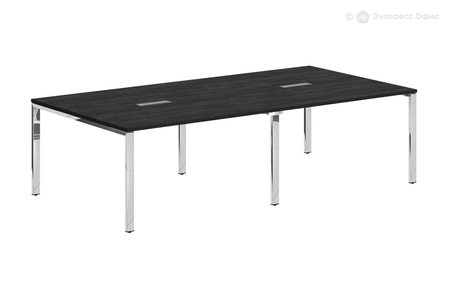  Стол для переговоров Xten Gloss XGSCT 2714.1 Дуб Юкон Модерн/Сталь полированная - фото товара 1 из 1