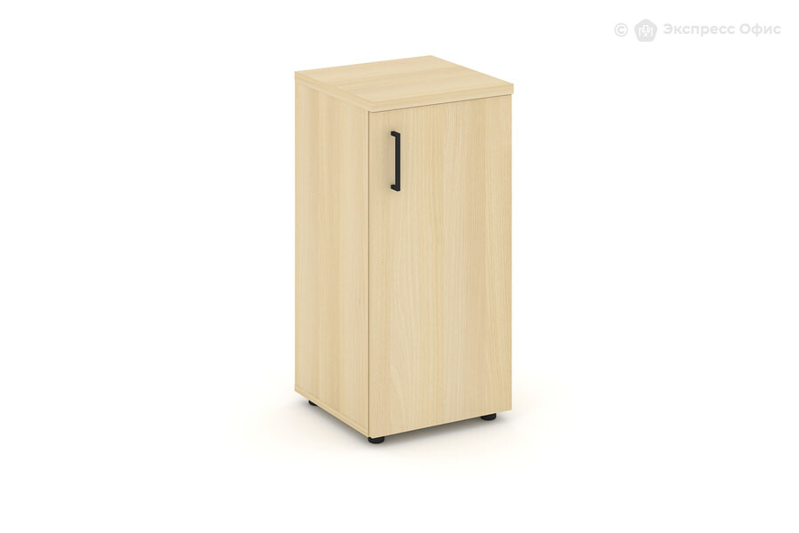  Шкаф для документов низкий узкий Style Project SN.STU.E-301(R) Акация Лорка/Черный - фото товара 1 из 1