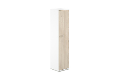 Шкаф для документов высокий с дверью Allegro AG.209.WH.WH.AR.R - фото товара 1 из 3