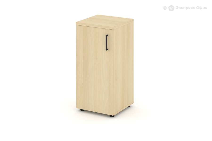  Шкаф для документов низкий узкий Style Project SN.STU.E-301(L) Акация Лорка/Черный - фото товара 1 из 1