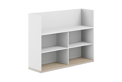 Стеллаж комбо с экраном Allegro AG.251.300.671.WH - фото товара 1 из 3
