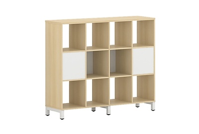 Стеллаж-перегородка двухсторонний трёхъярусный Style Project SN.NSD-341 - фото товара 1 из 6