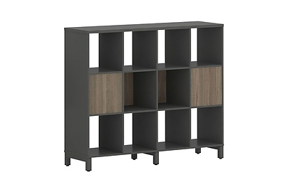 Стеллаж-перегородка двухсторонний трёхъярусный Style Project SN.NSD-341 - фото товара 1 из 6