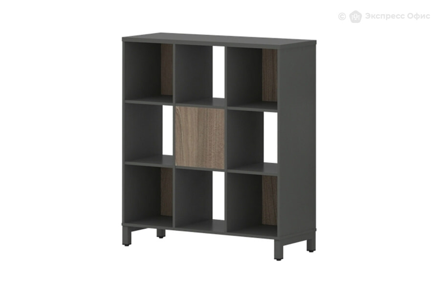 Стеллаж-перегородка двухсторонний трёхъярусный Style Project SN.NSD-331 - фото товара 3 из 6