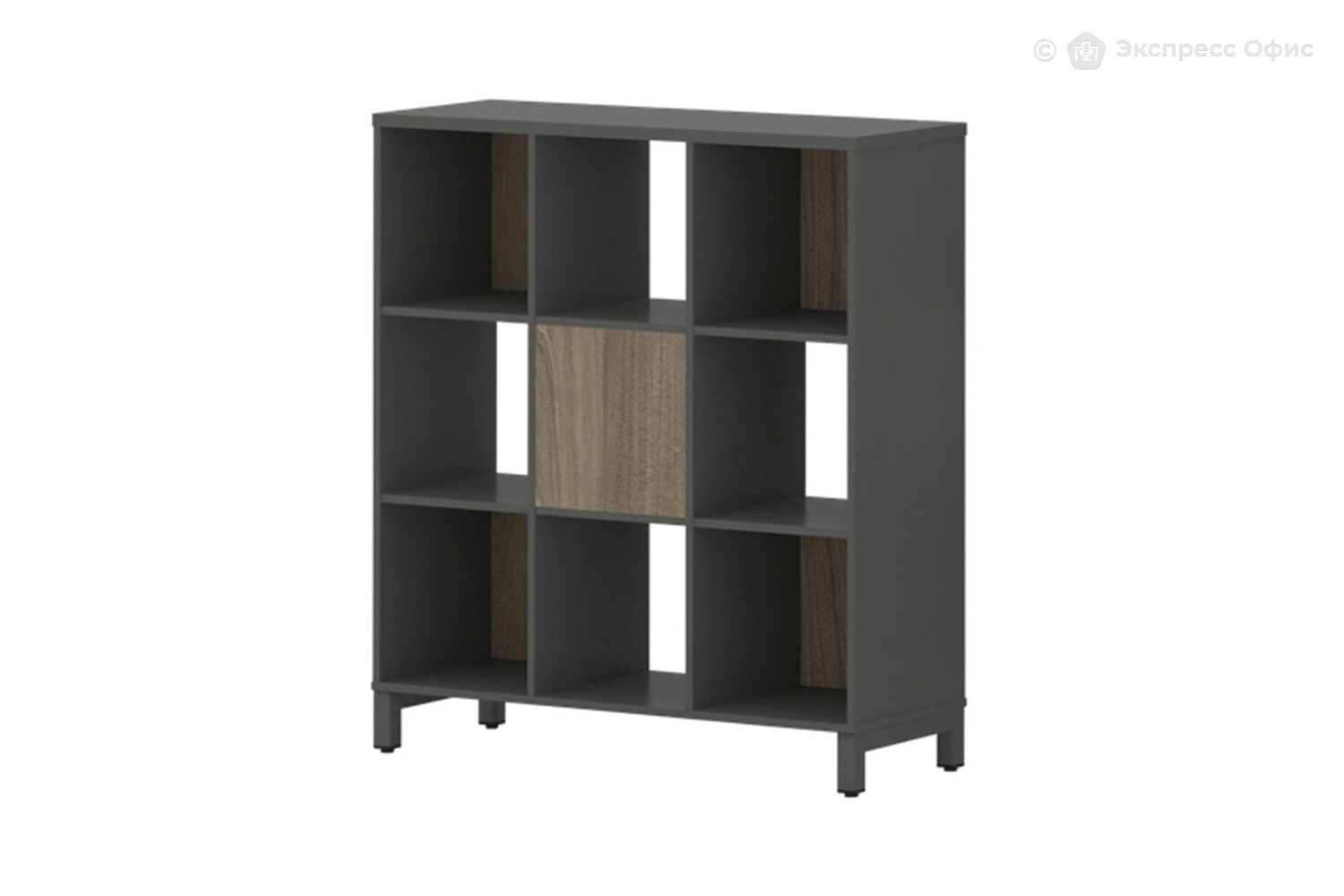 Стеллаж-перегородка двухсторонний трёхъярусный Style Project SN.NSD-331 - фото товара 3 из 6