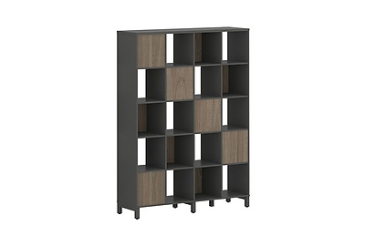 Стеллаж-перегородка двухсторонний пятиярусный Style Project SN.NSD-541 - фото товара 1 из 6