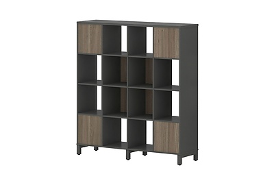 Стеллаж-перегородка двухсторонний четырёхъярусный Style Project SN.NSD-441 - фото товара 3 из 6