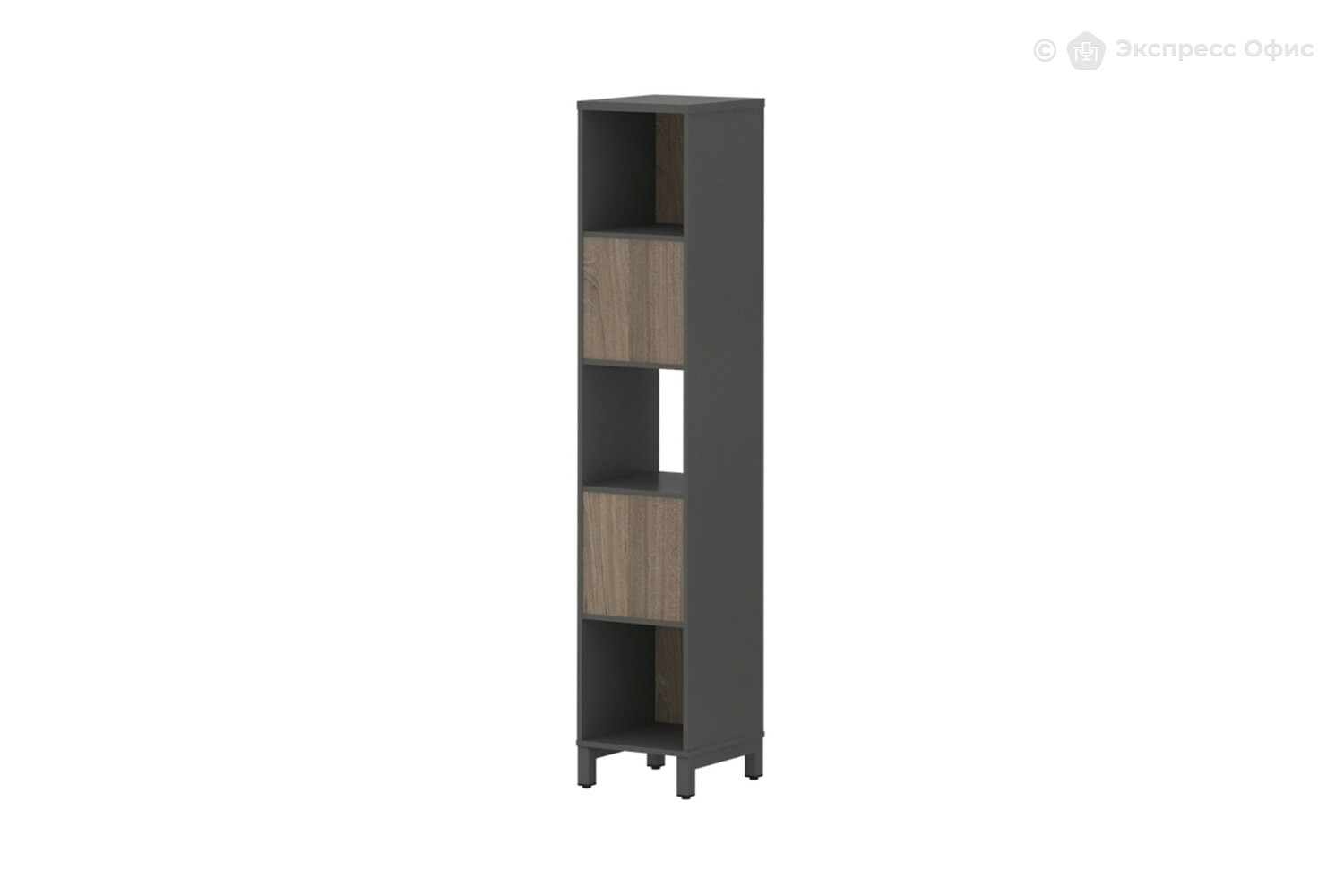 Стеллаж-перегородка двухсторонний пятиярусный Style Project SN.NSD-511 - фото товара 3 из 6
