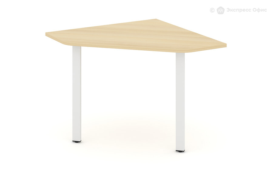  Элемент стола для переговоров угловой Style Project SN-6.UPRG-001 Акация Лорка/Металл белый - фото товара 1 из 1