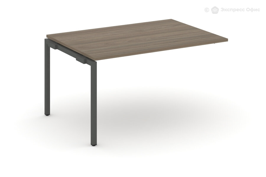  Элемент стола для переговоров проходной наборный Style Project SN-4P.NSPRG-001.3 Вяз благородный/Металл антрацит - фото товара 1 из 1
