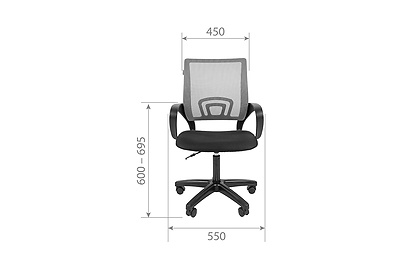Кресло офисное Chairman 696 LT - фото товара 2 из 5