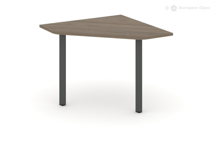  Элемент стола для переговоров угловой Style Project SN-6.UPRG-001 Вяз благородный/Металл антрацит - фото товара 1 из 1