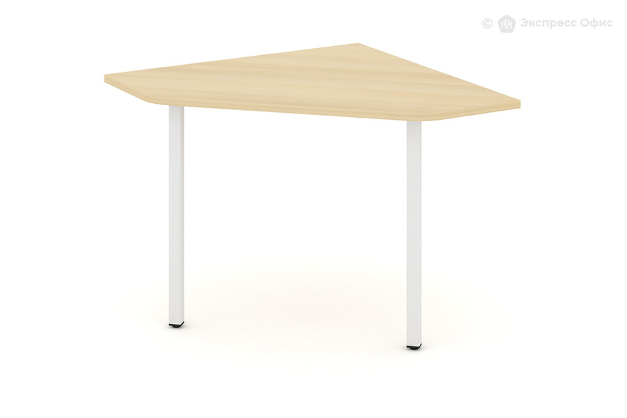  Элемент стола для переговоров угловой Style Project SN-4.UPRG-001 Акация Лорка/Металл белый - фото товара 1 из 1