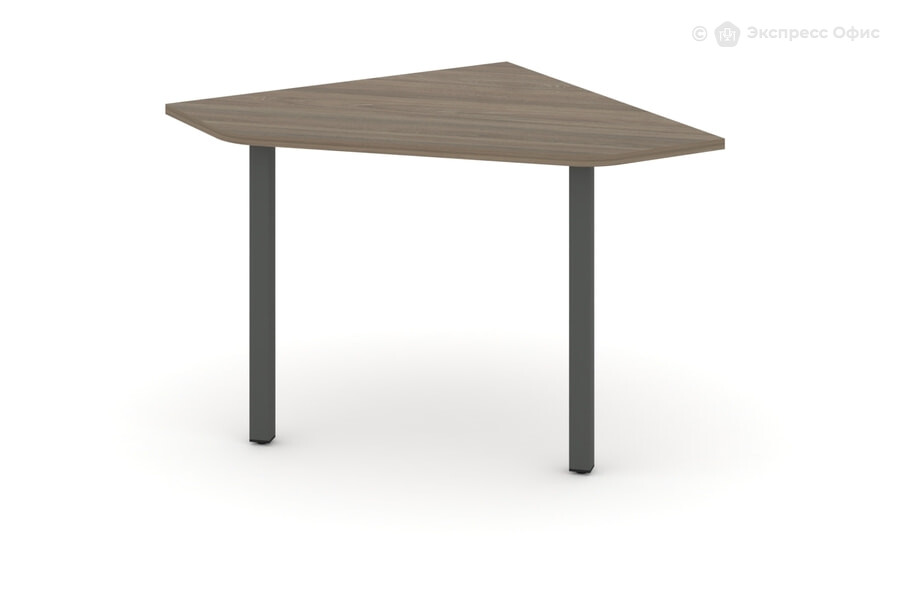  Элемент стола для переговоров угловой Style Project SN-5.UPRG-001 Вяз благородный/Металл антрацит - фото товара 1 из 1