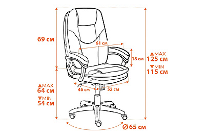 Кресло для руководителя Comfort LT (22) - фото товара 15 из 16