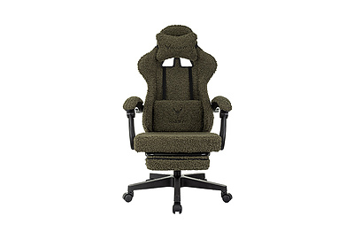 Кресло игровое с подставкой для ног KNIGHT LORD/F KHAKI - фото товара 2 из 17