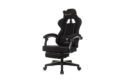 Кресло игровое с подставкой для ног KNIGHT LORD/F BLACK - фото товара 5 из 18