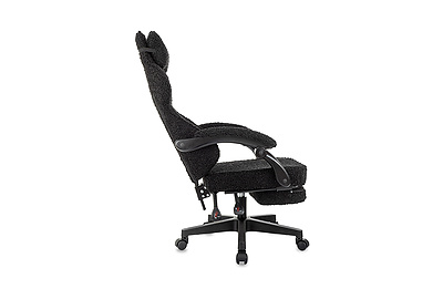 Кресло игровое с подставкой для ног KNIGHT LORD/F BLACK - фото товара 6 из 18