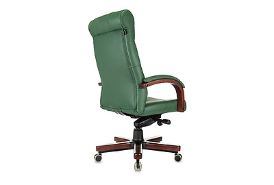 Кресло для руководителя Бюрократ T-9928WALNUT/GREEN - фото товара 3 из 13