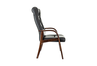 Стул офисный Бюрократ T-9928WALNUT-CF/B - фото товара 3 из 13