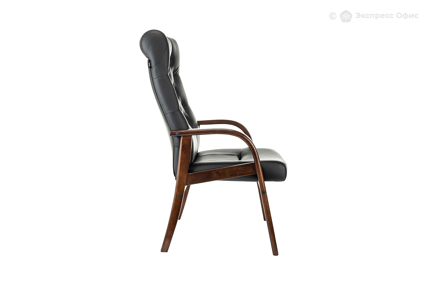 Стул офисный Бюрократ T-9928WALNUT-CF/B - фото товара 3 из 13
