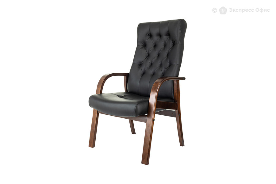 Стул офисный Бюрократ T-9928WALNUT-CF/B - фото товара 5 из 13