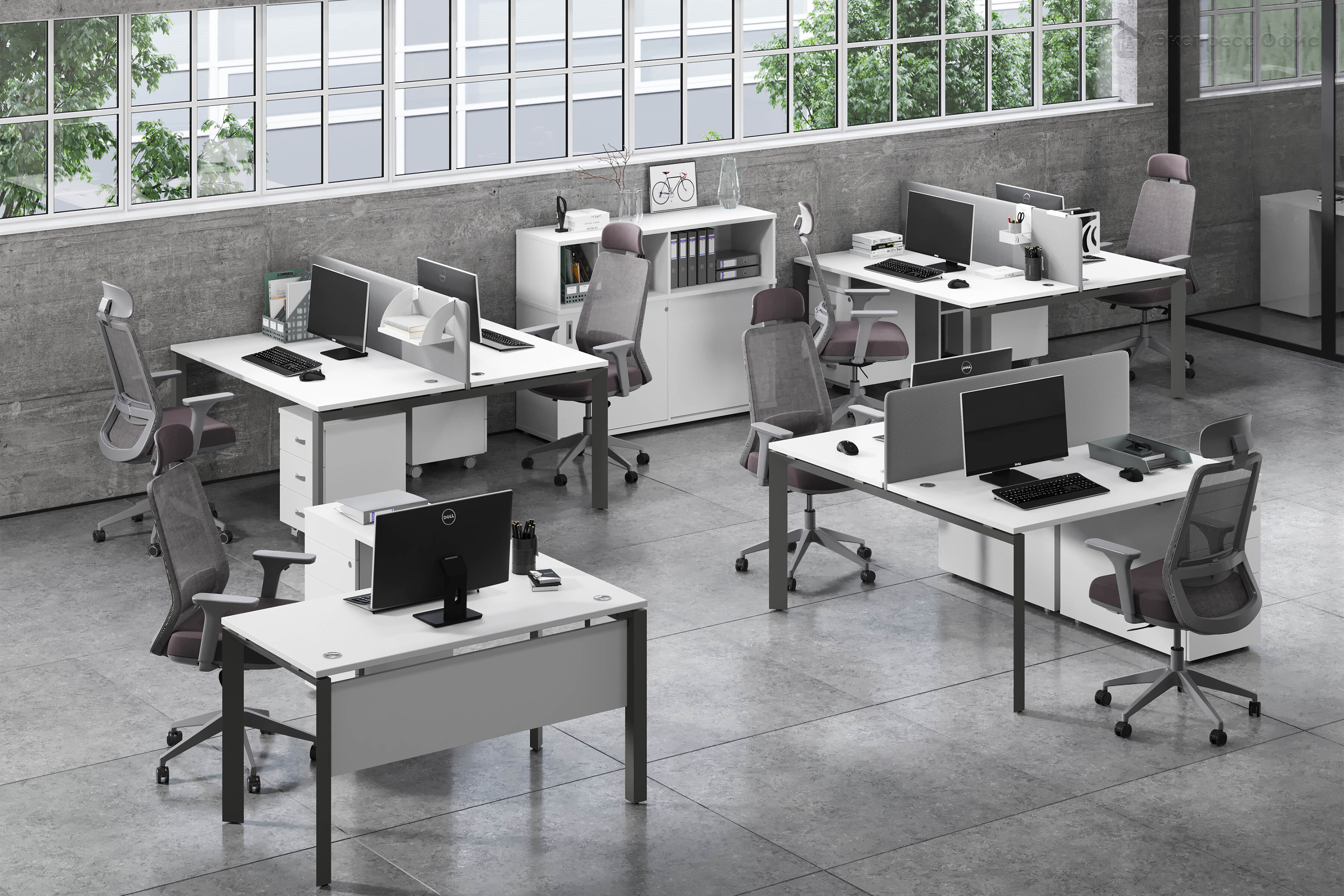 Офисная мебель для персонала Onix - по цене 7 904 ₽ фото № 1 в каталоге Express Office Офисная мебель для персонала Onix - фото товара 1 из 7