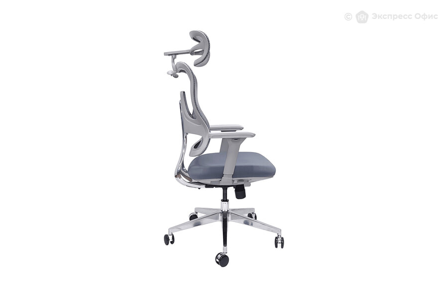 Кресло эргономичное Expert Ergo FLY-HB H02WC 5D GRAY Сетка серая - фото товара 2 из 3