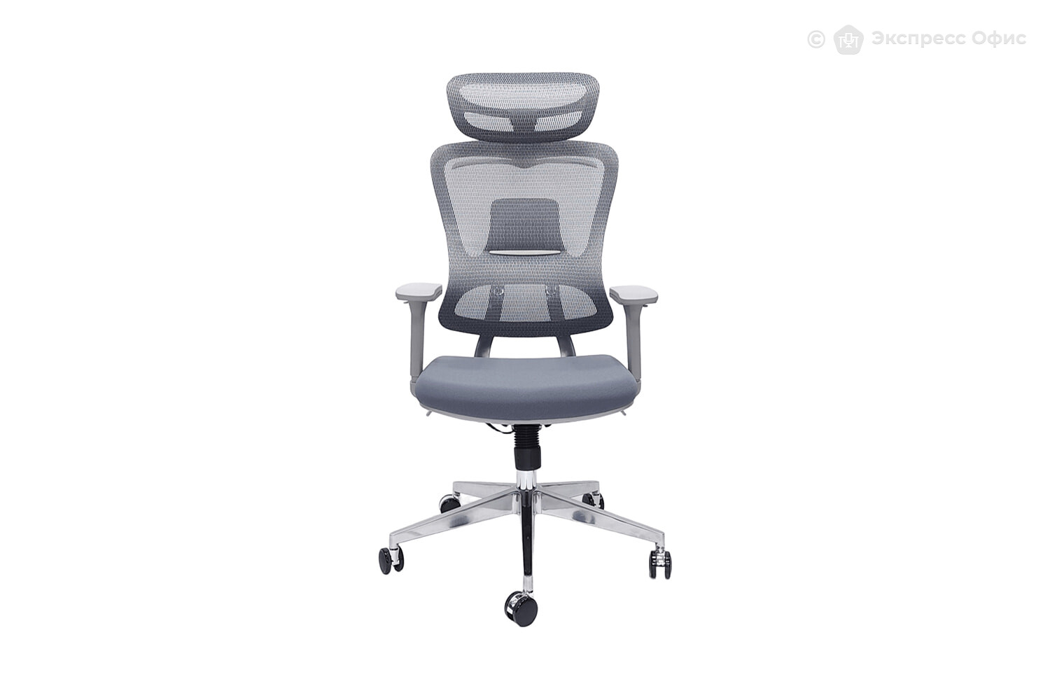 Кресло эргономичное Expert Ergo FLY-HB H02WC 5D GRAY - фото товара 1 из 8