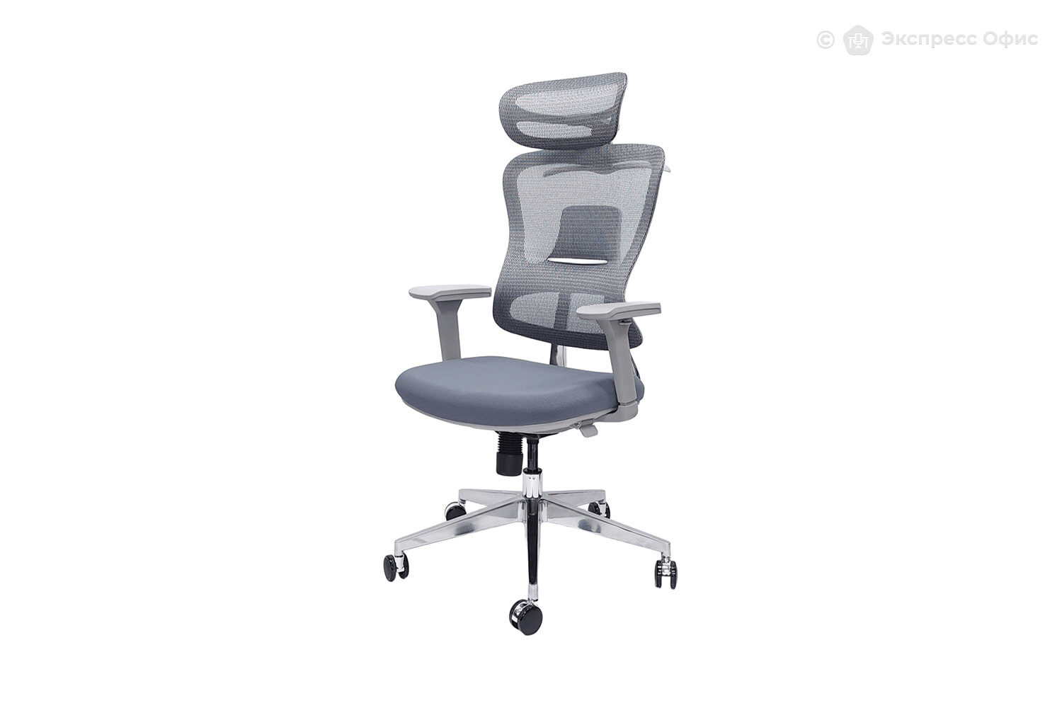 Кресло эргономичное Expert Ergo FLY-HB H02WC 5D GRAY - фото товара 7 из 8