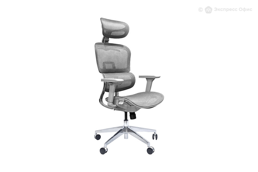  Кресло эргономичное Expert Ergo SAIL-LB H02W 5D GRAY Сетка серая - фото товара 1 из 3