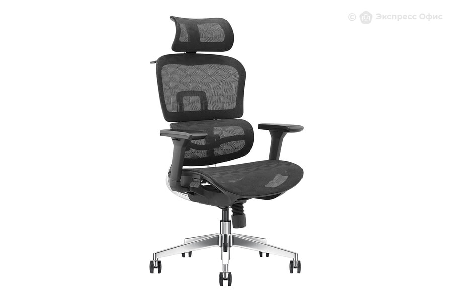  Кресло для руководителя Expert Ergo Sail SAIL LBH01 BLACK Сетка черная - фото товара 1 из 3
