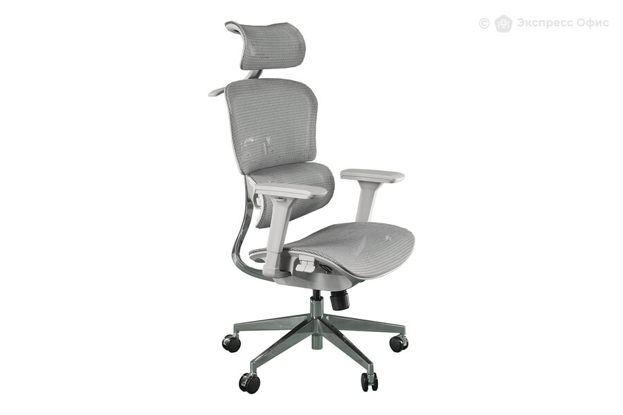  Кресло для руководителя Expert Ergo Sail SAIL LBH02W GRAY Сетка серая - фото товара 1 из 3