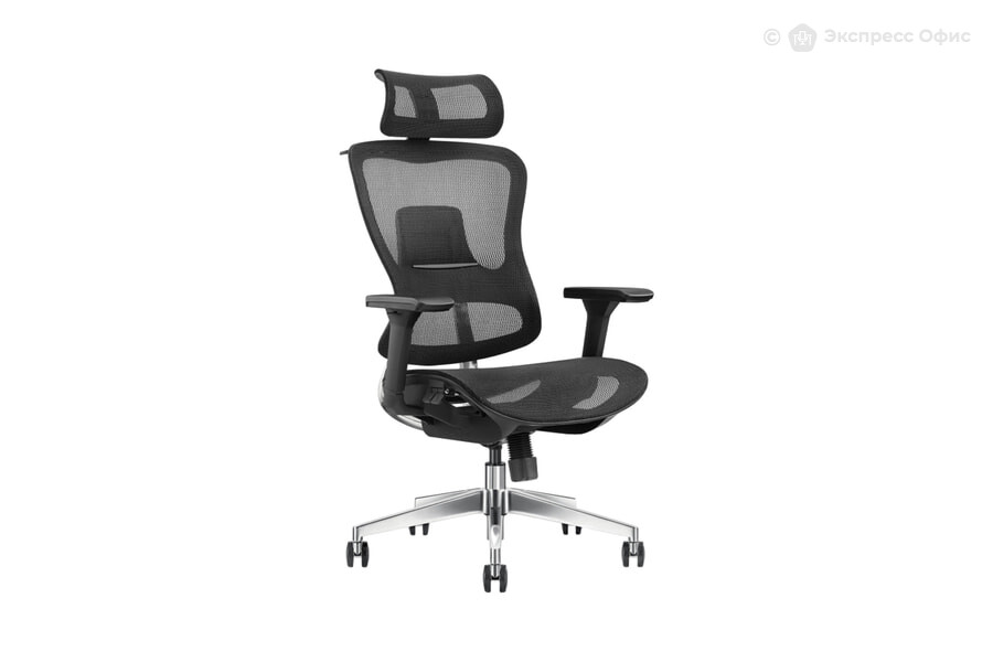  Кресло эргономичное Expert Ergo FLY-HB H01 BLACK Сетка черная/Черный - фото товара 1 из 3