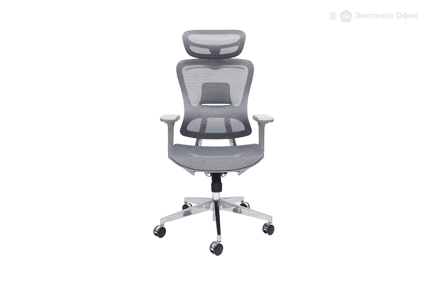 Кресло эргономичное Expert Ergo FLY-HB H02W 5D GRAY - фото товара 1 из 10