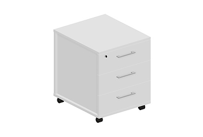 Тумба для документов мобильная (3 ящика) Polo OMP3B - фото товара 1 из 1