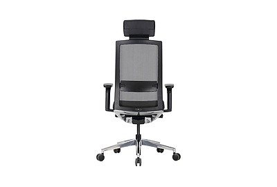 Кресло эргономичное Duoflex Quantum Q7-05HLDA-C-M41BK-F49BK - фото товара 5 из 7