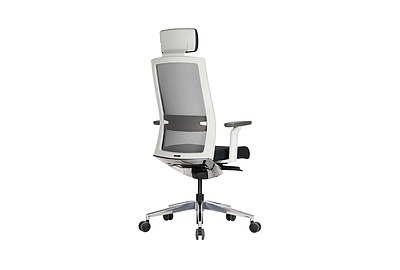 Кресло эргономичное Duoflex Quantum Q7-05HLDA-CW-M41GT-F49BK - фото товара 4 из 7