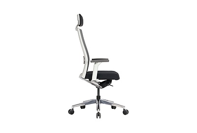 Кресло эргономичное Duoflex Quantum Q7-05HLDA-CW-M41GT-F49BK - фото товара 3 из 7