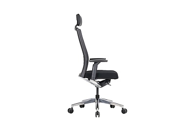 Кресло эргономичное Duoflex Quantum Q7-05HLDA-C-M41BK-F49BK - фото товара 3 из 7