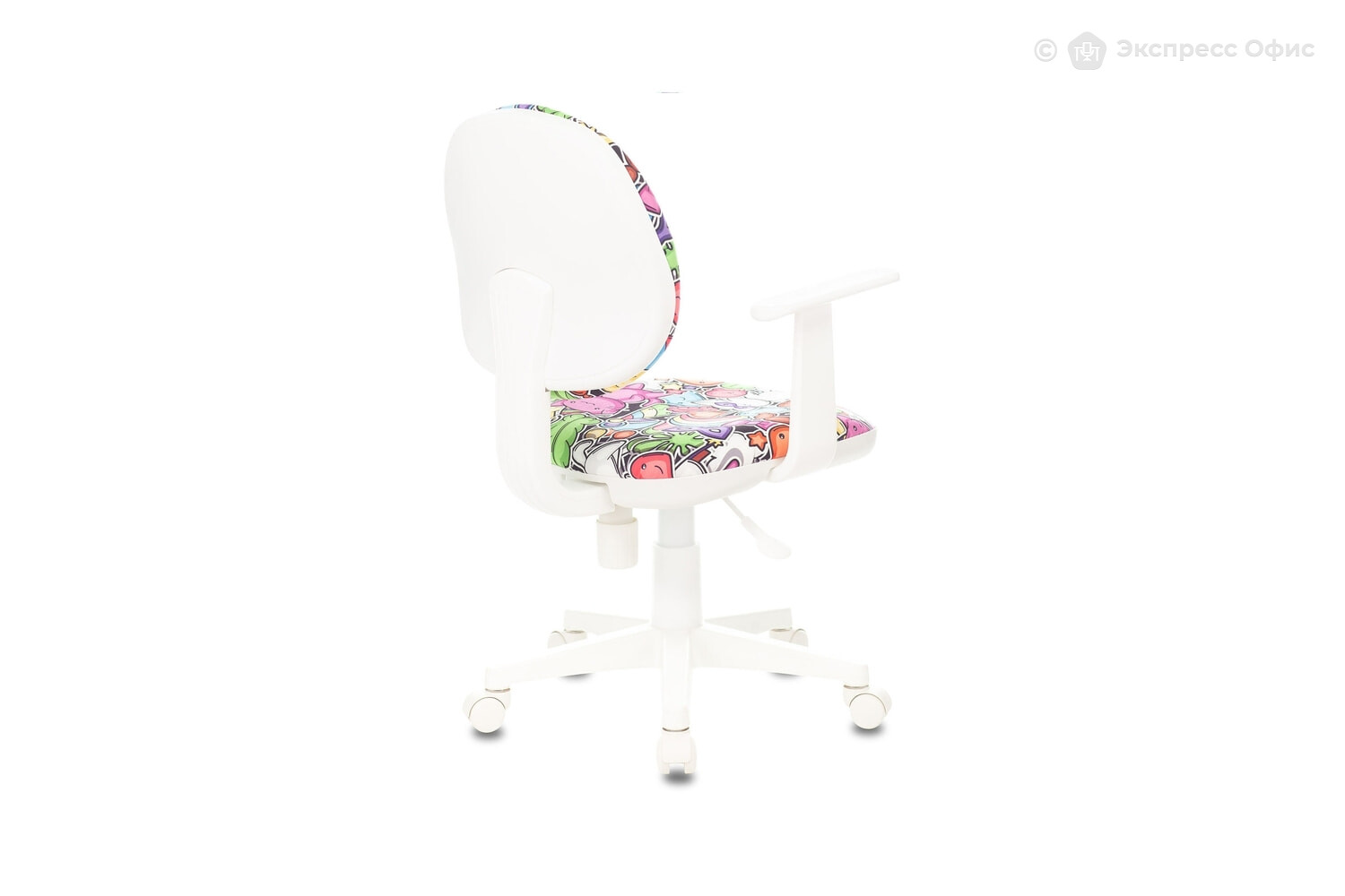 Кресло компьютерное детское Бюрократ CH-W356AXSN/MASKARAD - фото товара 4 из 6