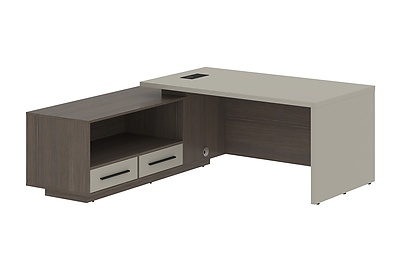 Стол для руководителя с тумбой Velion VCT 1919(L) - фото товара 1 из 3